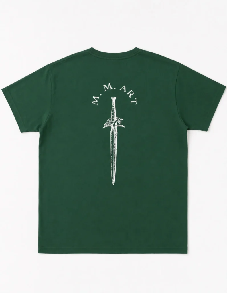 Márki Metal Art férfi póló Zöld-fehér M-XXXL