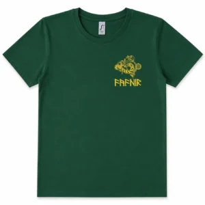 Fafnir férfi póló Zöld- napsárga M-XXXL