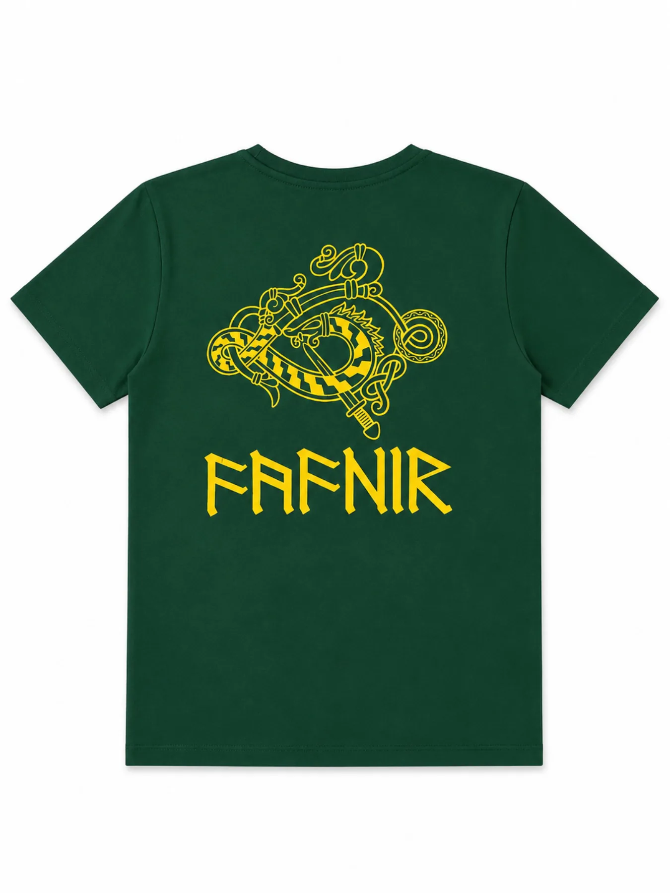 Fafnir férfi póló Zöld- napsárga M-XXXL